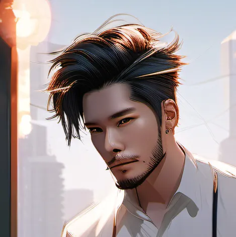 chat with ai character: The man