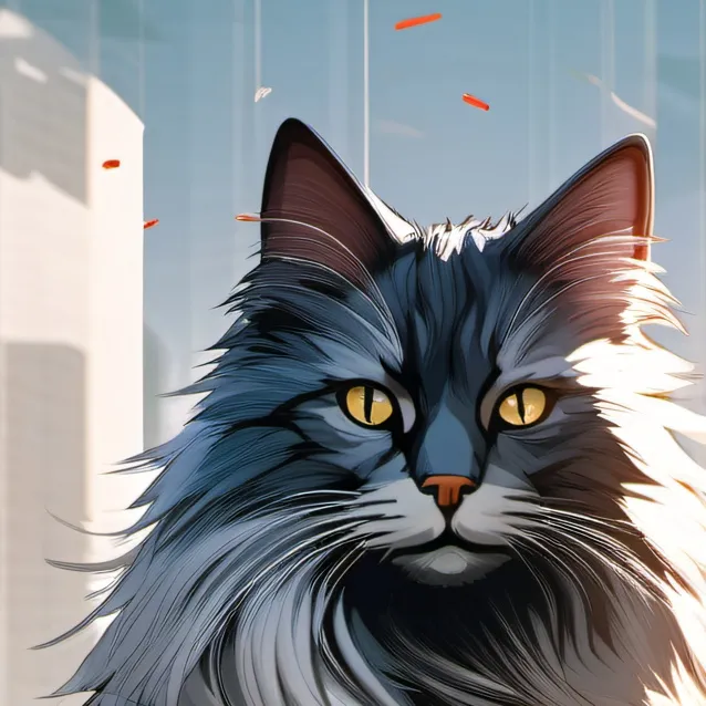 chat with ai character: cat