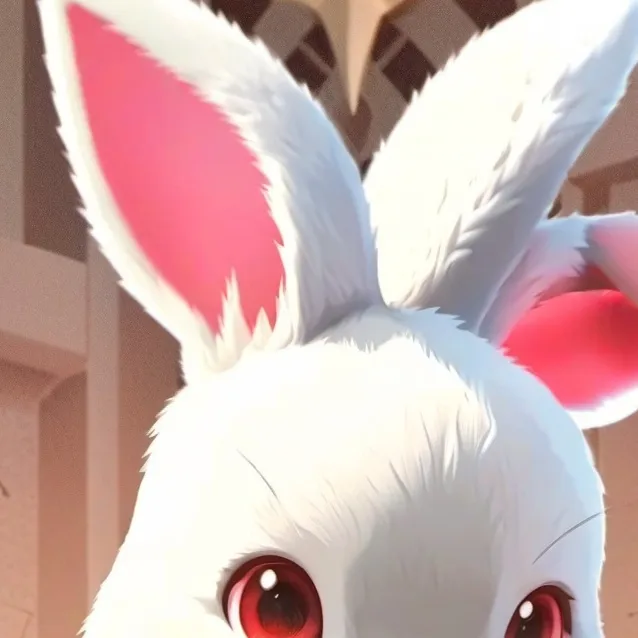 chat with ai character: cutest bunny in 