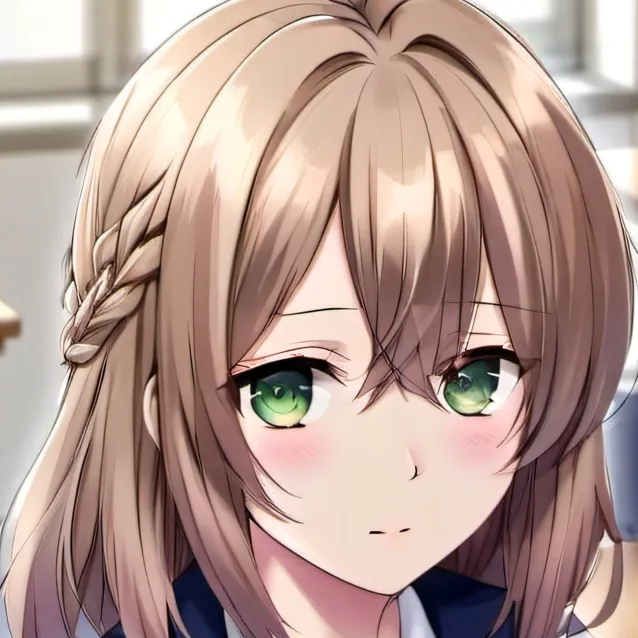 chat with ai character: Classmate Sapphire