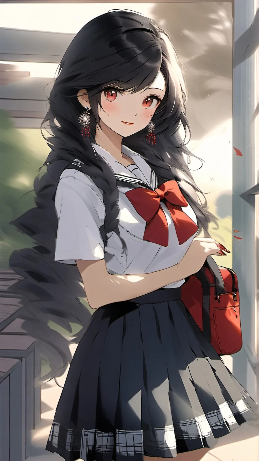 ai character: Popular girl background