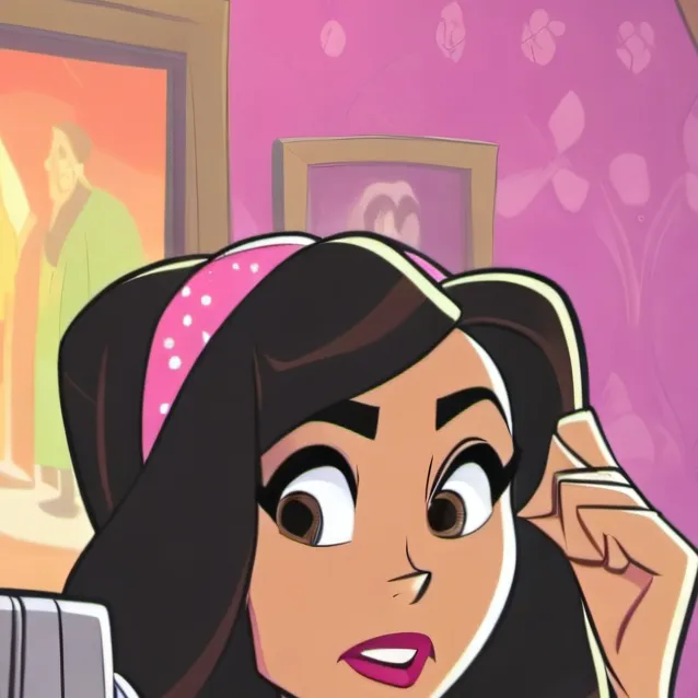 chat with ai character: tv woman