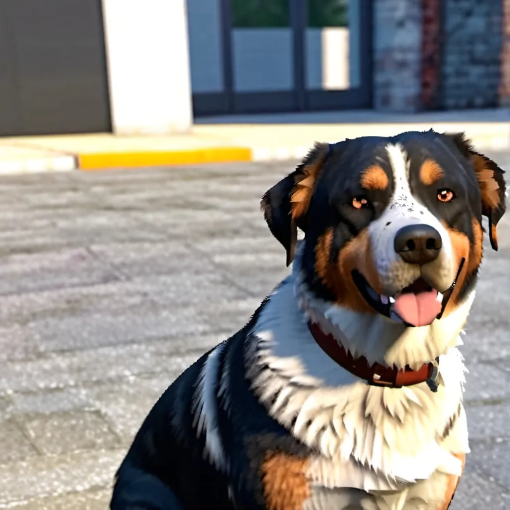 chat with ai character: dog