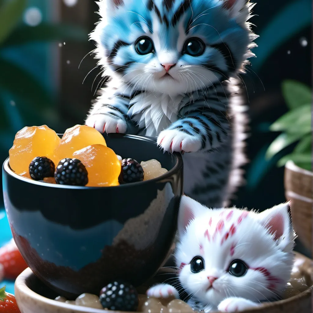 chat with ai character: boba kittens 