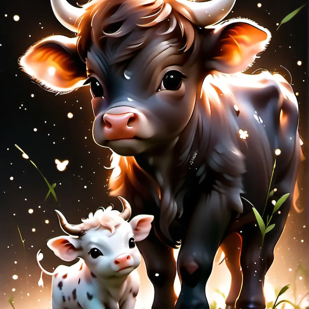 chat with ai character: bb cow