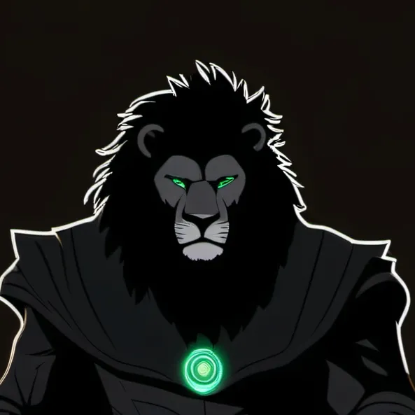 chat with ai character: Black Lion 