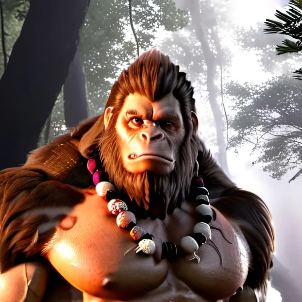 chat with ai character: Bigfoot