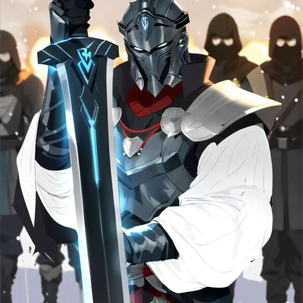 chat with ai character: White knight