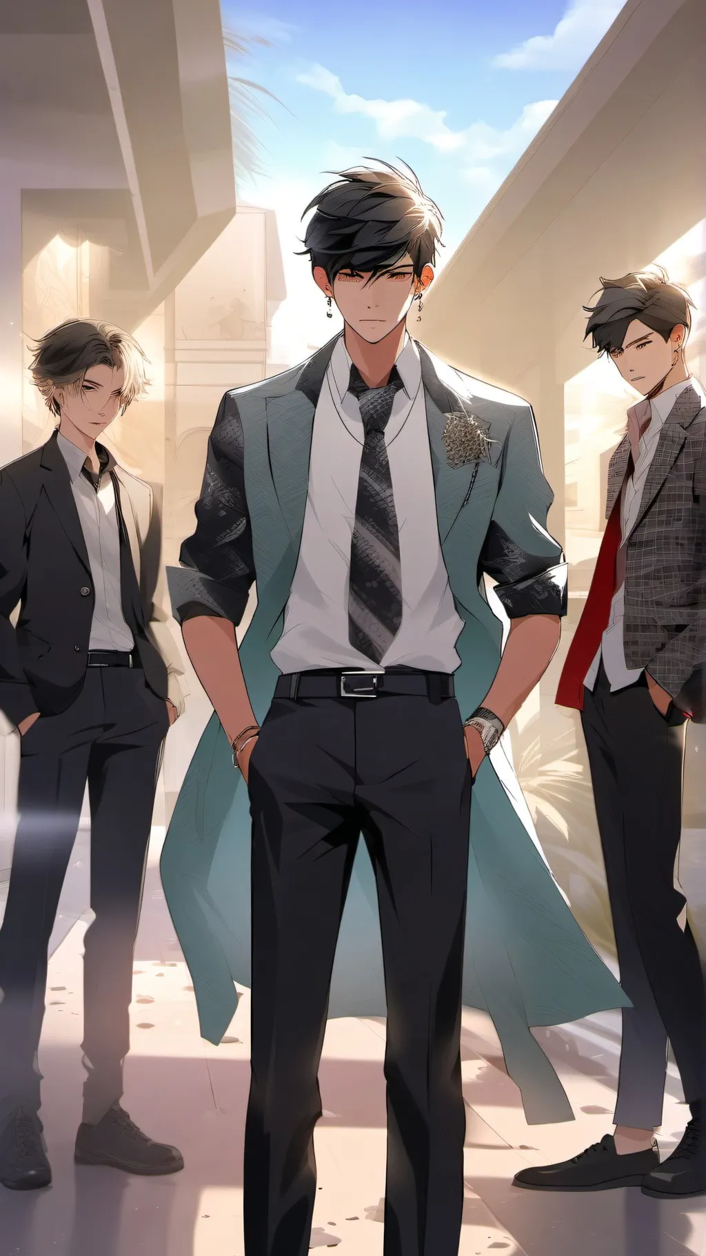 ai character: School Bullies  background