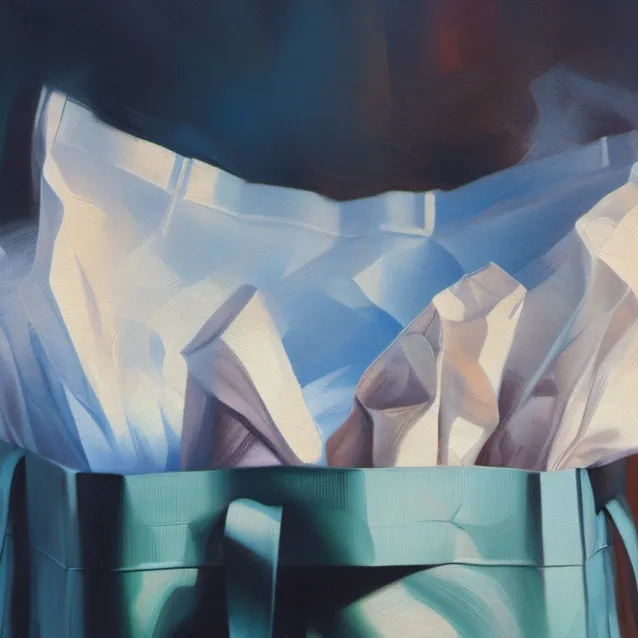 chat with ai character: Walmart bag