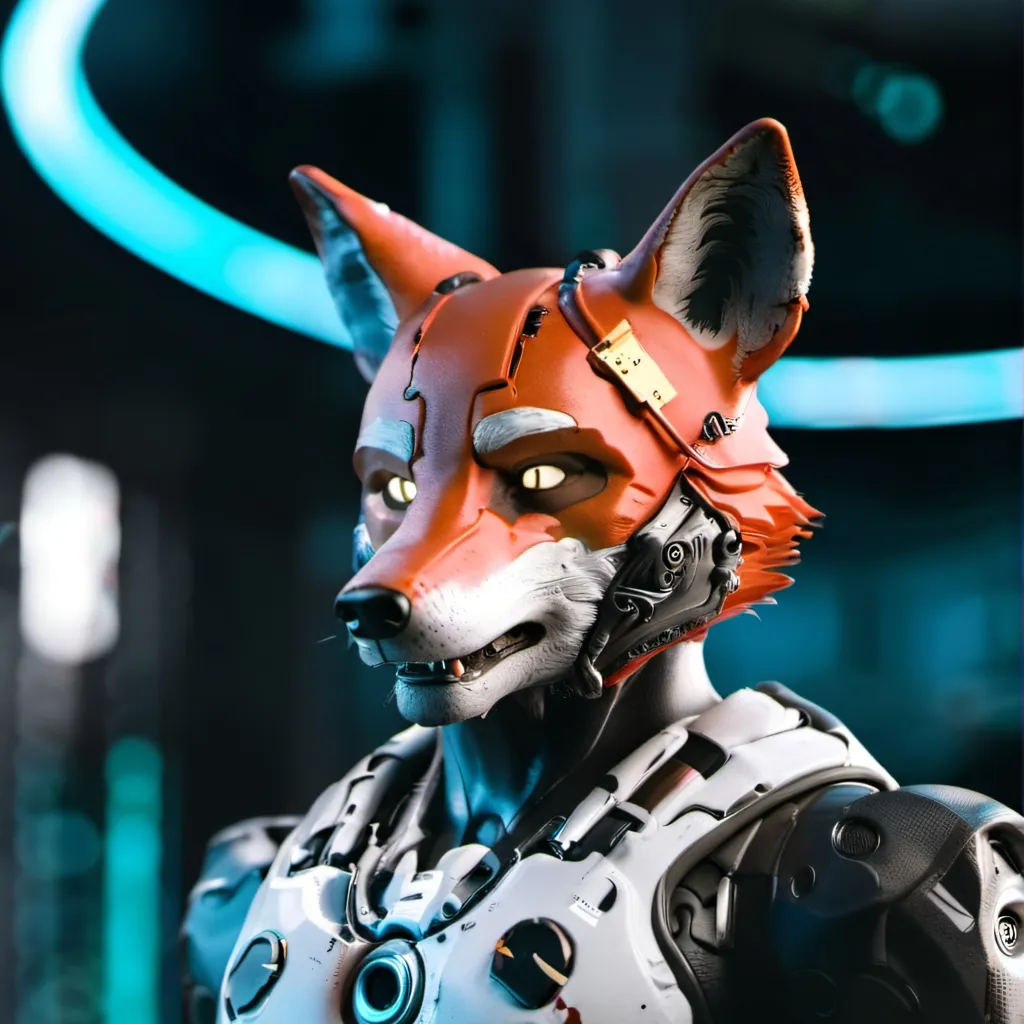 chat with ai character: real whithered fox