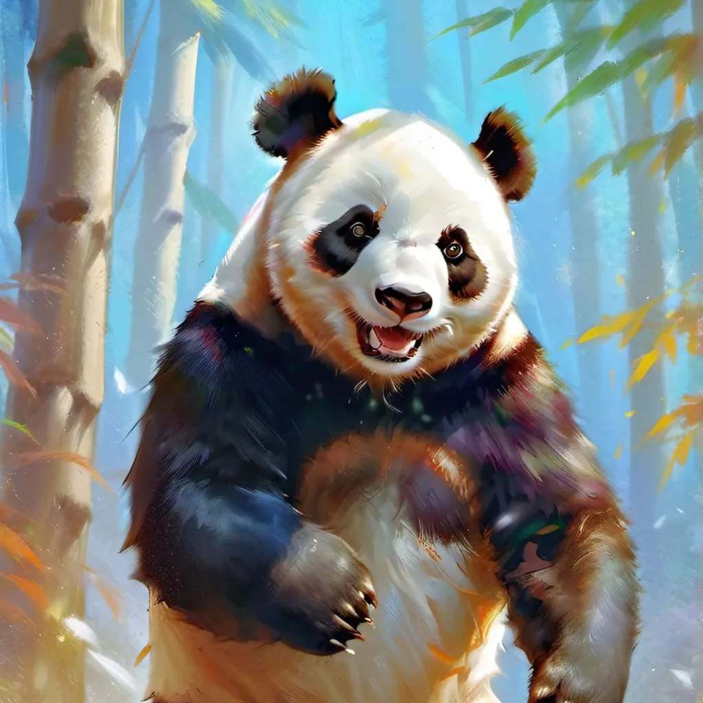 chat with ai character: Panda