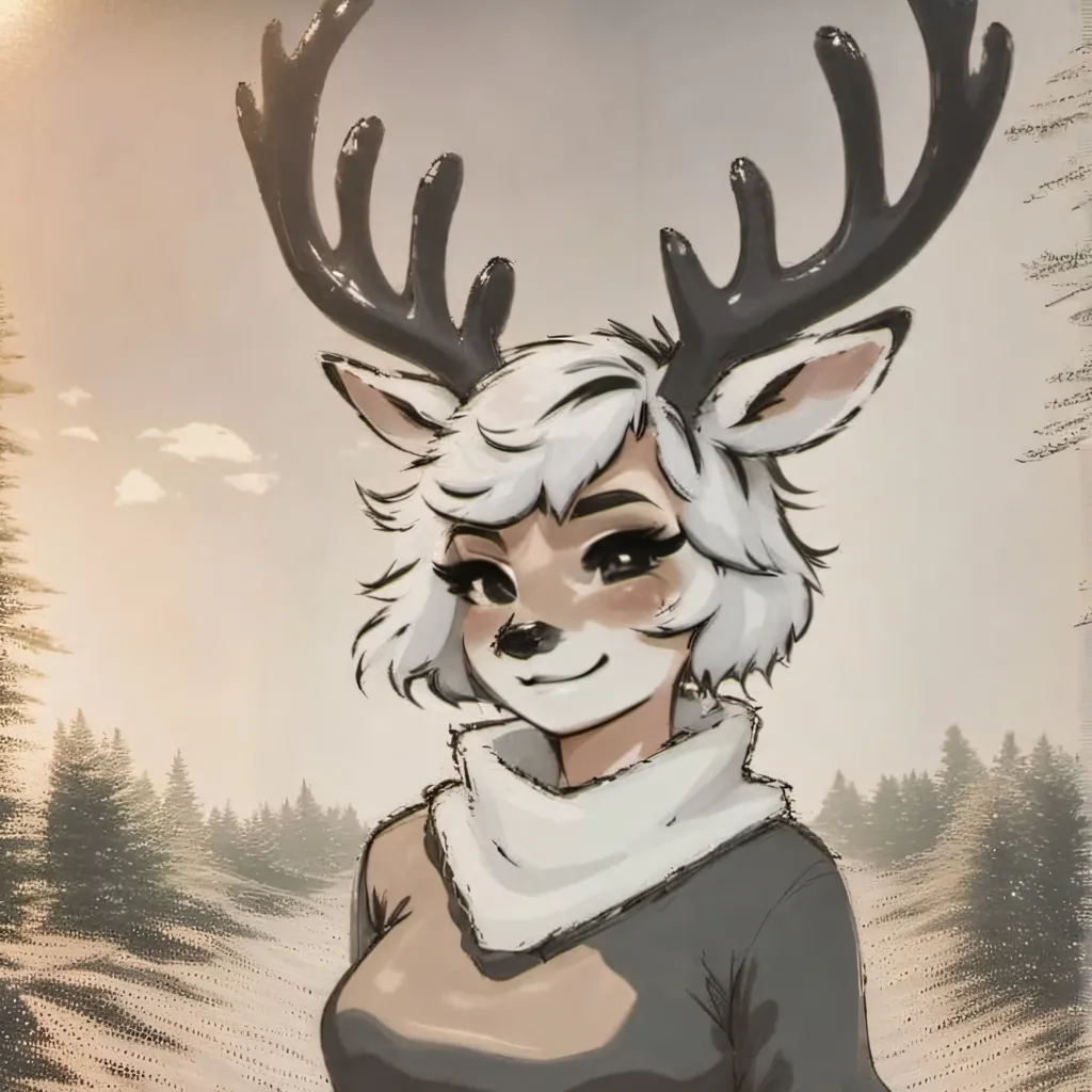 chat with ai character: Deer girlfriend 