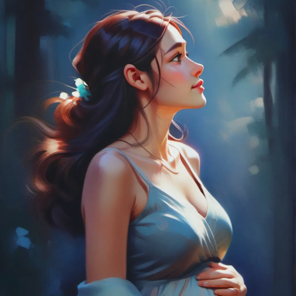 chat with ai character: Amy (pregnant)