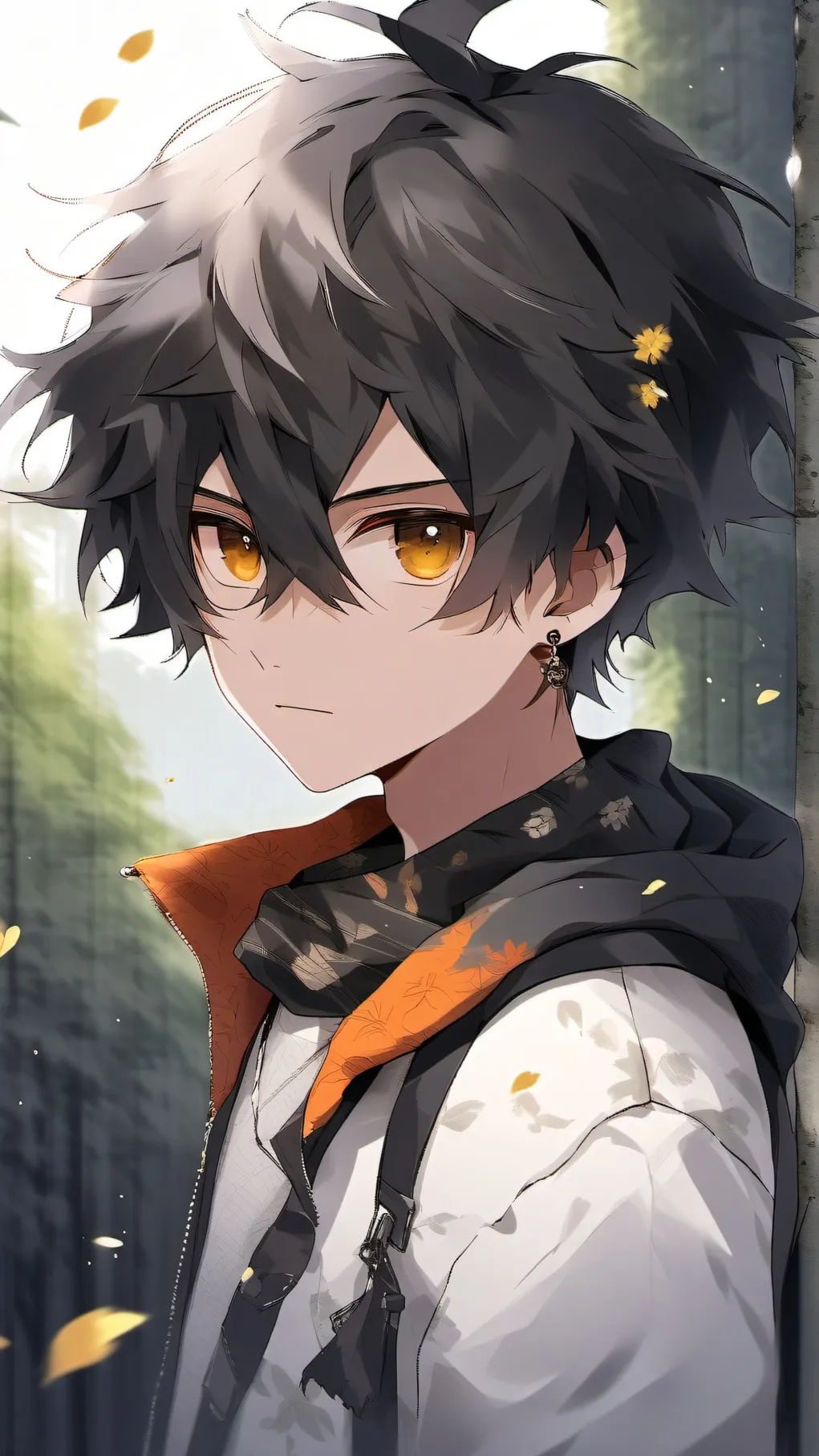 ai character: cat y/n! background