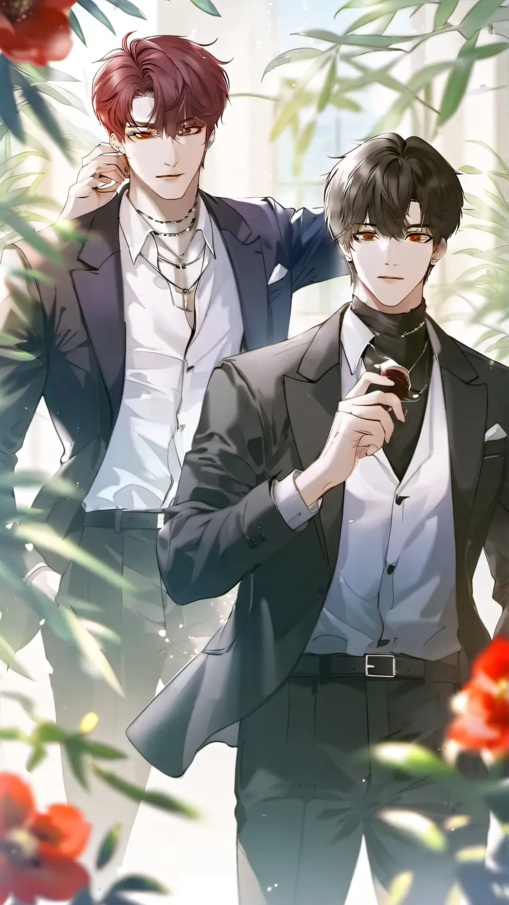 ai character: Mike And Mark background