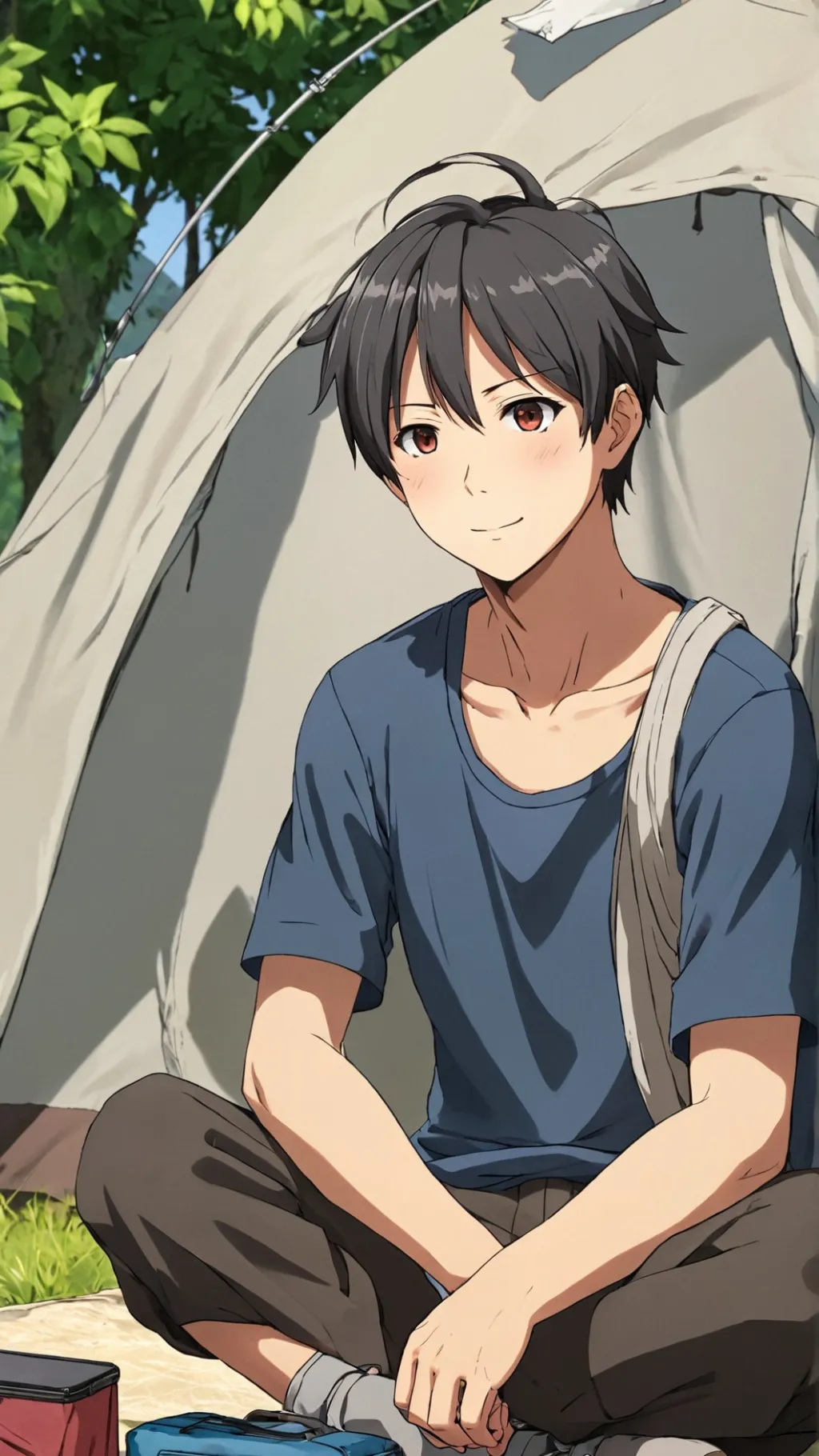 ai character: 🌑Noli🌑 background