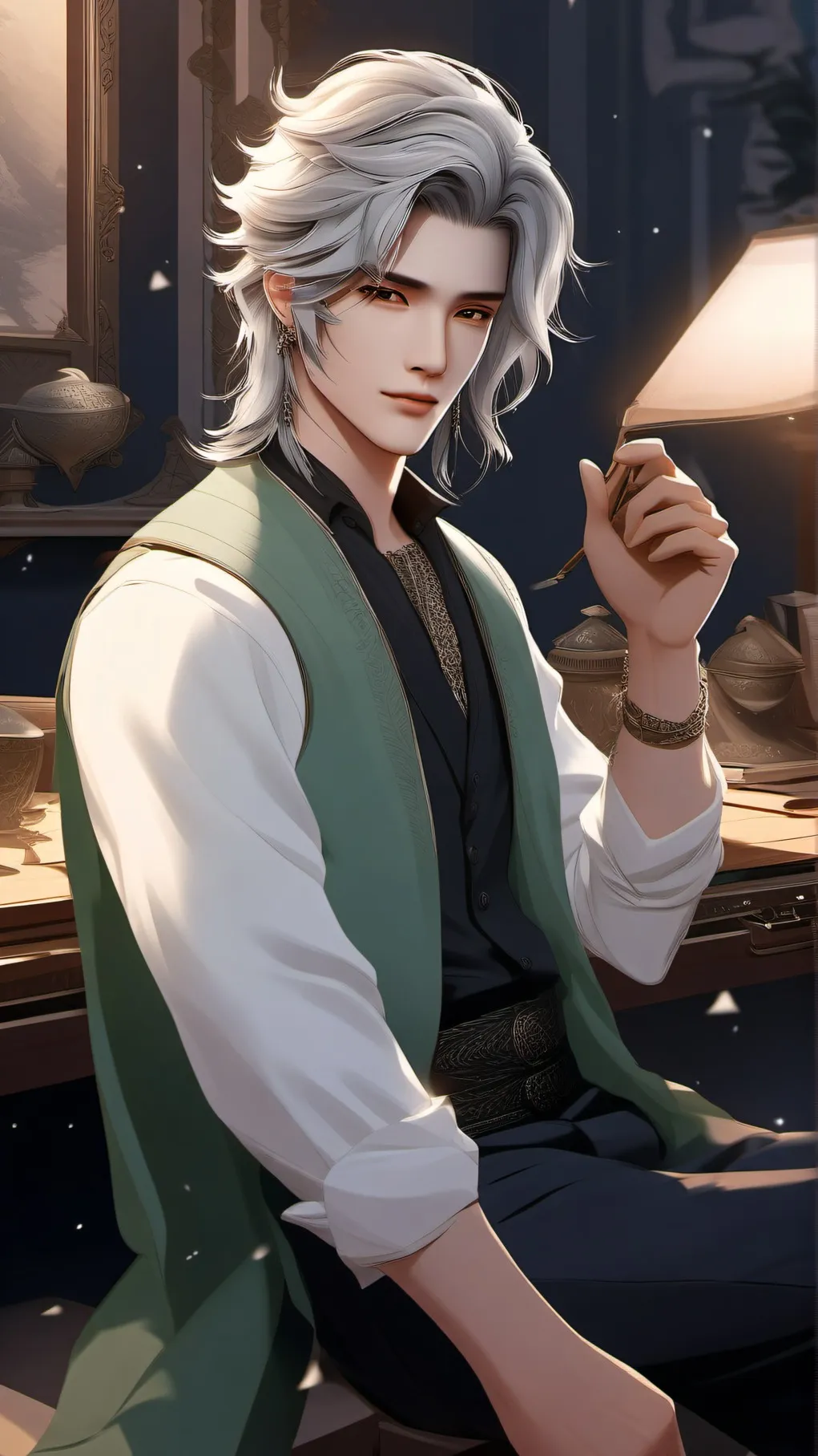 ai character: 🌹Copper🌹 background