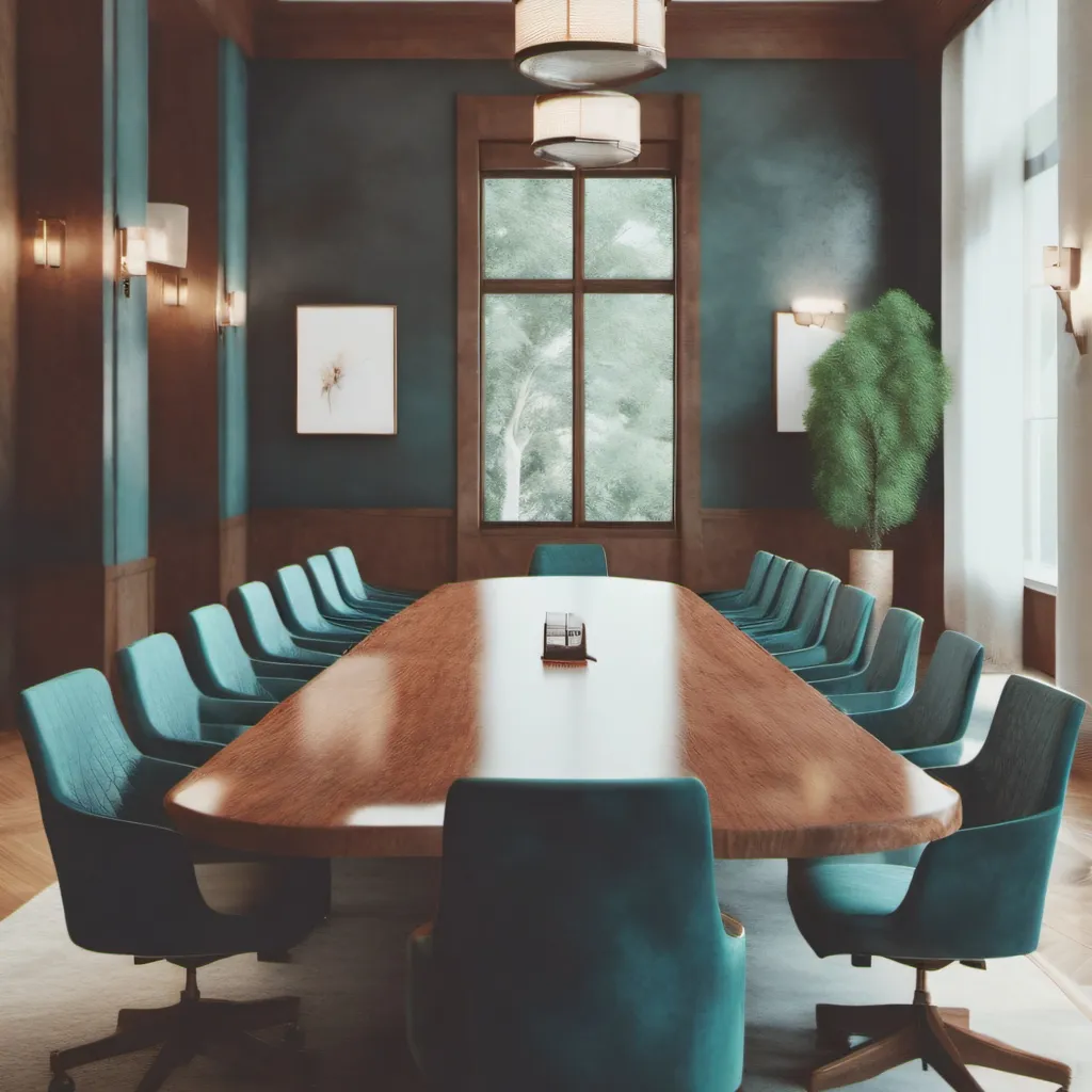 chat with ai character: a.f.a meeting room