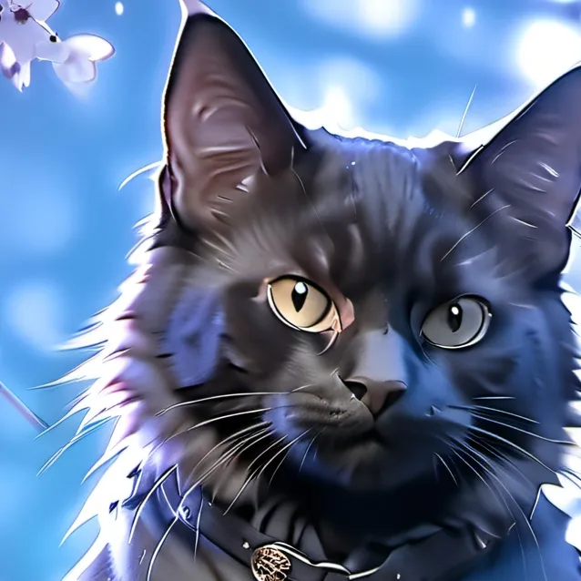 chat with ai character: killer cat