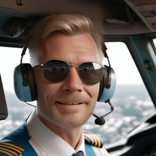 chat with ai character: KLM pilots