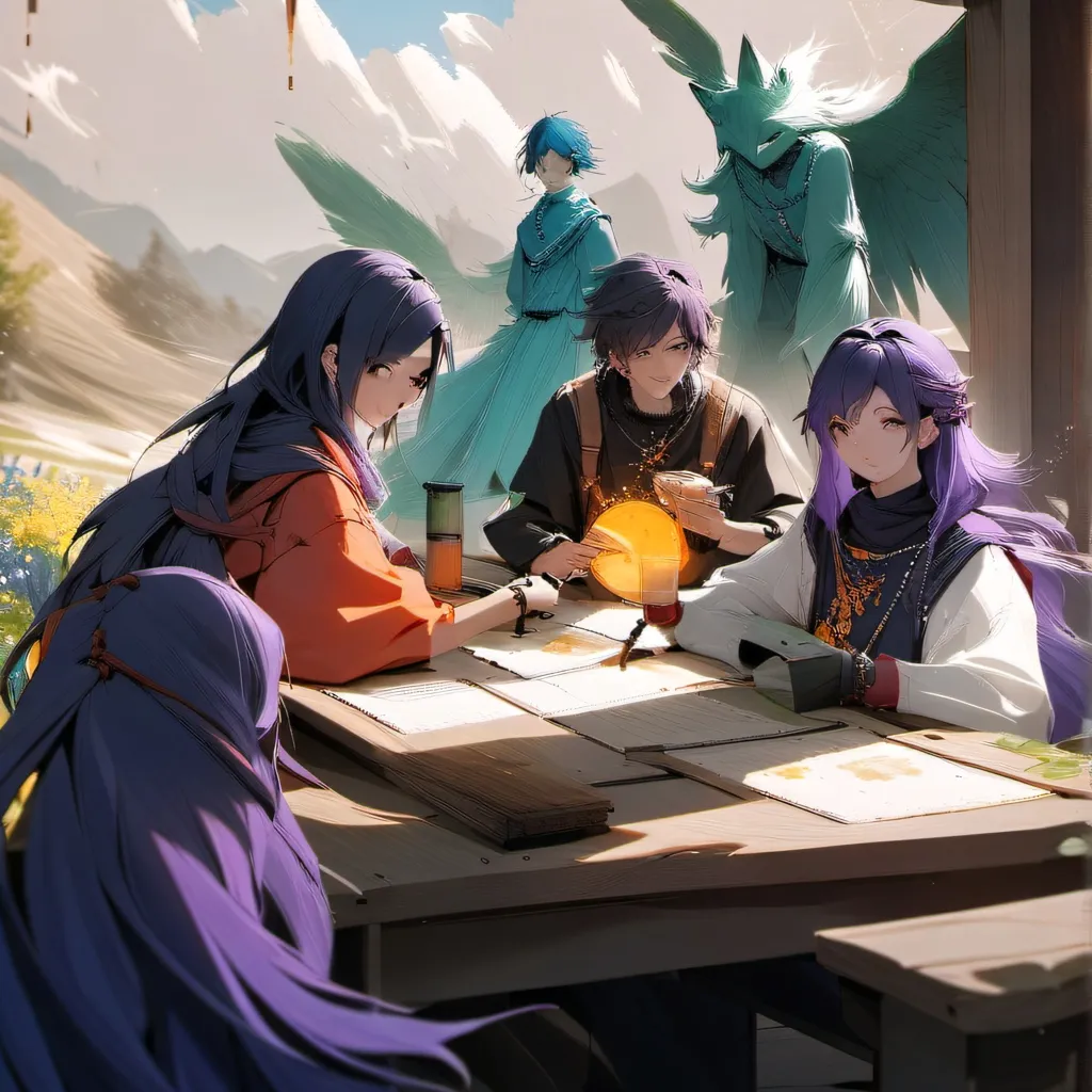 chat with ai character: School