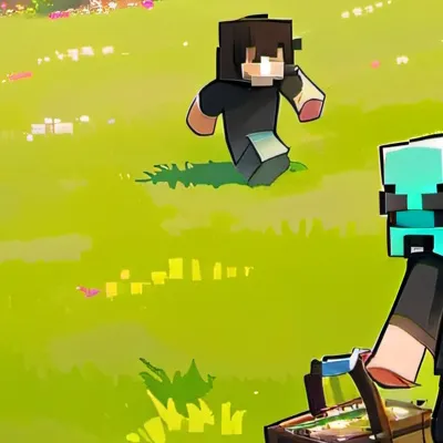 chat with ai character: Mine player