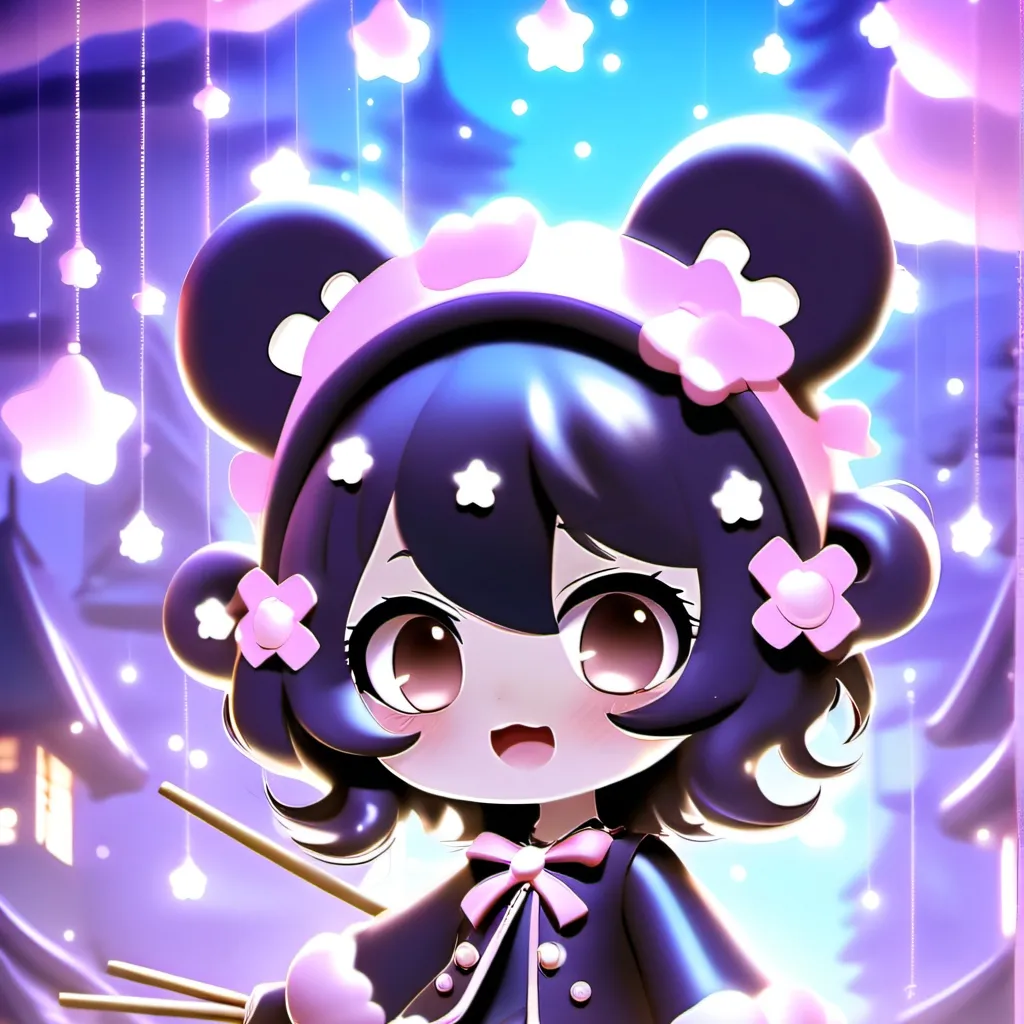 chat with ai character: kuromi