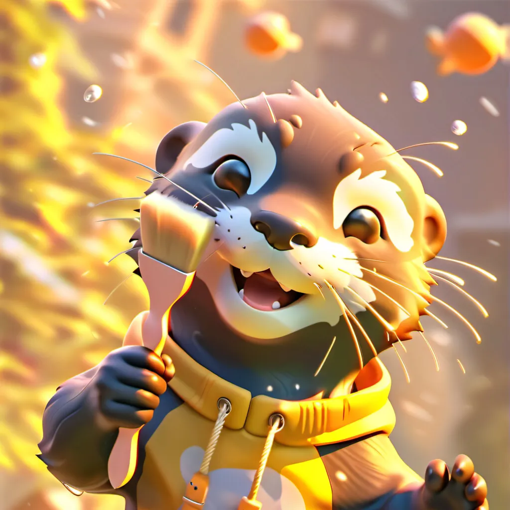 chat with ai character:  Artie the otter
