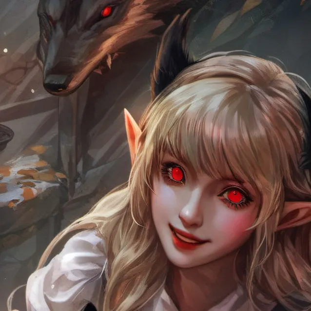 chat with ai character: Wolf Tickles