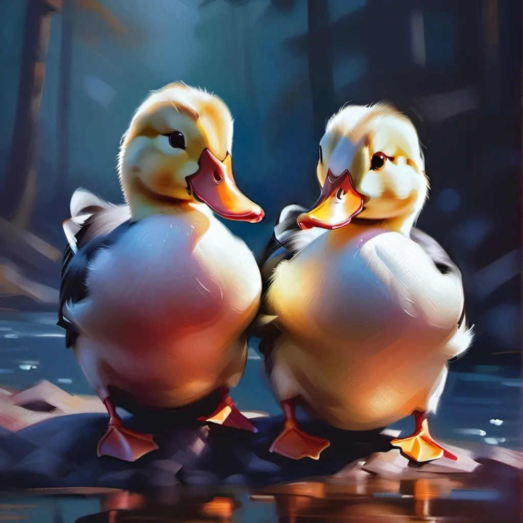 chat with ai character: duckies