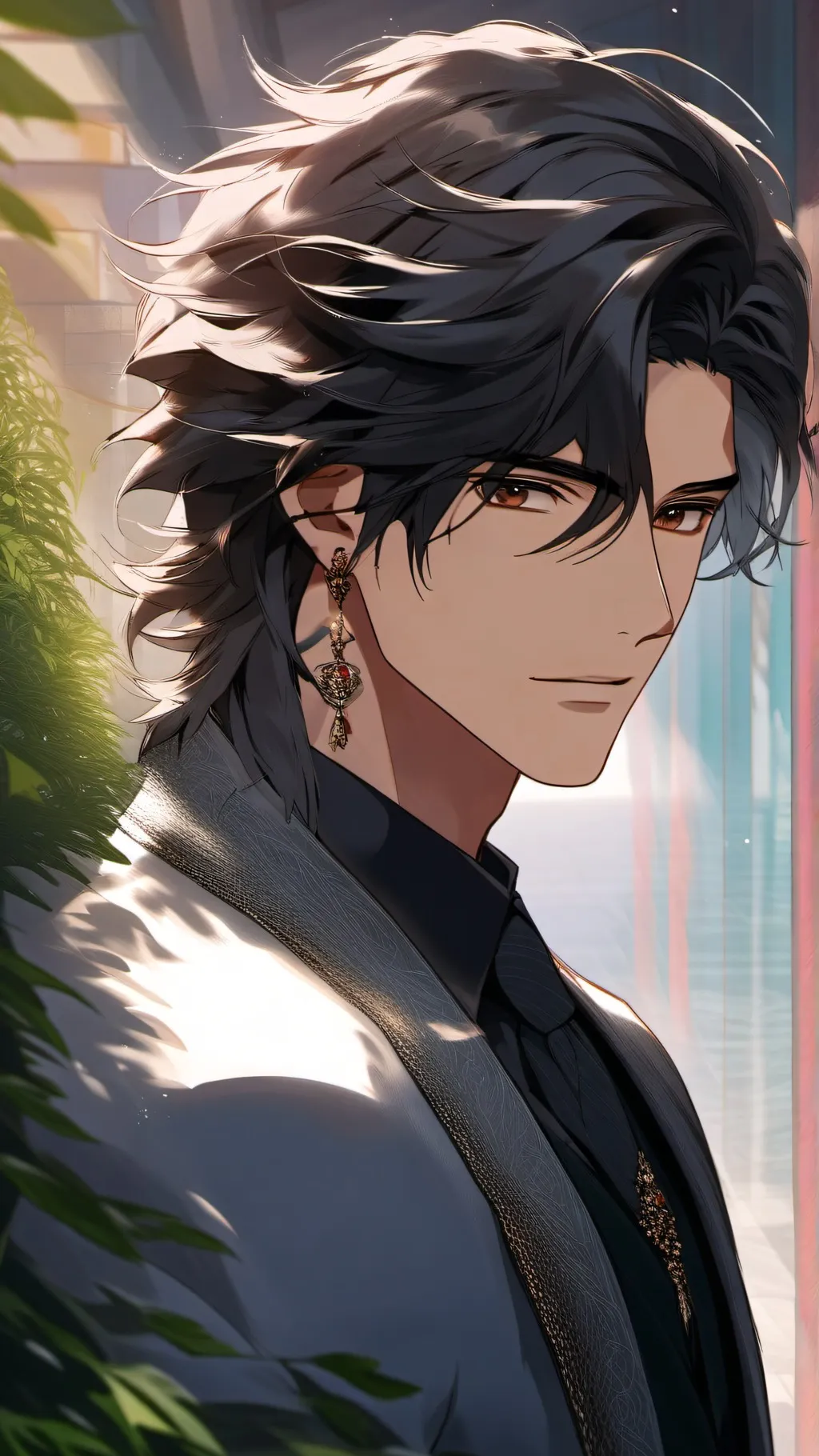 ai character: Leo background