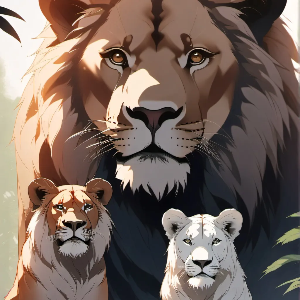 chat with ai character: Lion enclosure