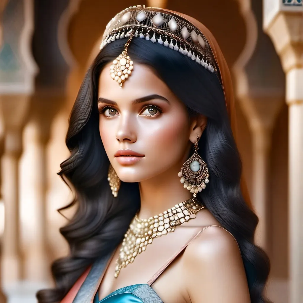 chat with ai character: Arabian princess