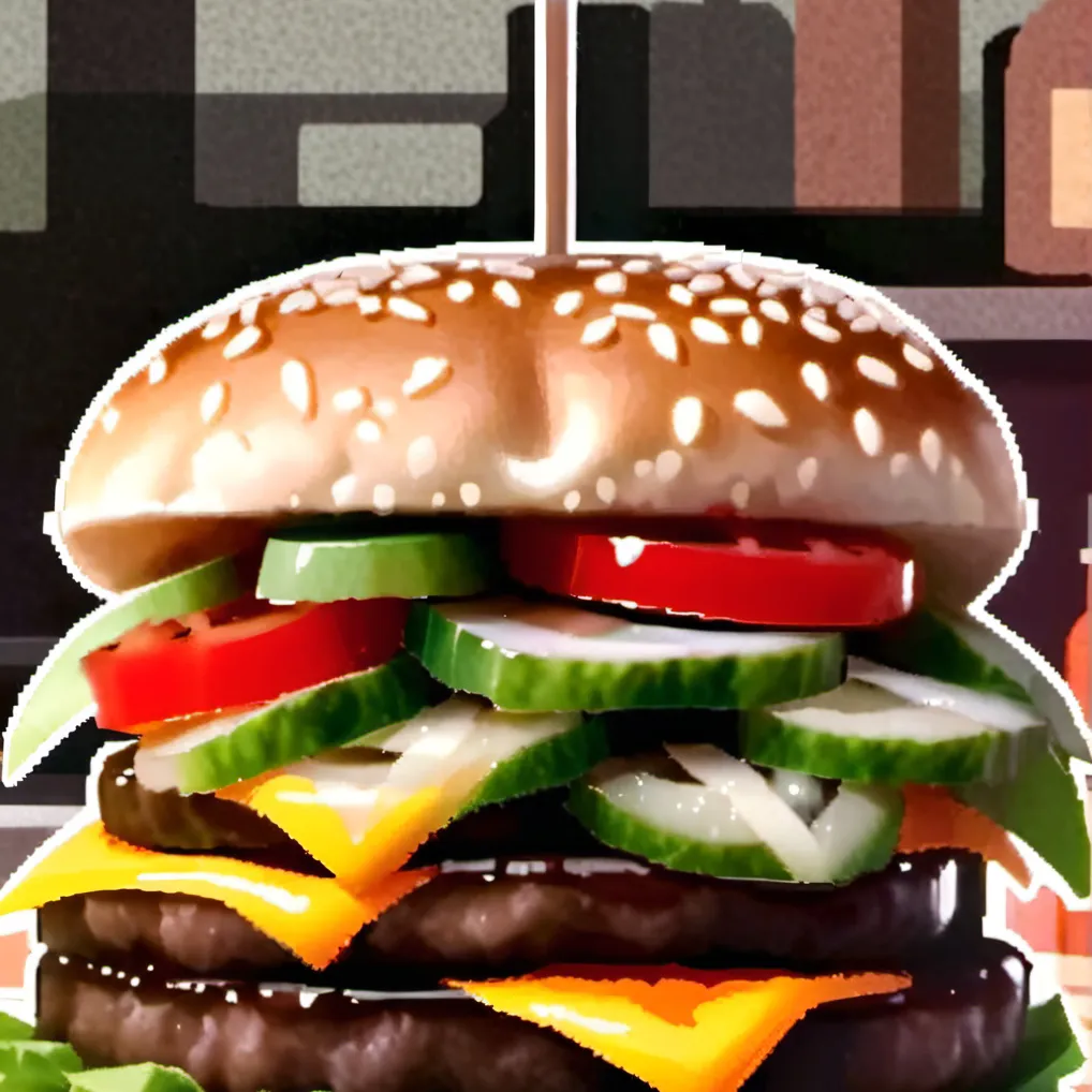 chat with ai character: Burger