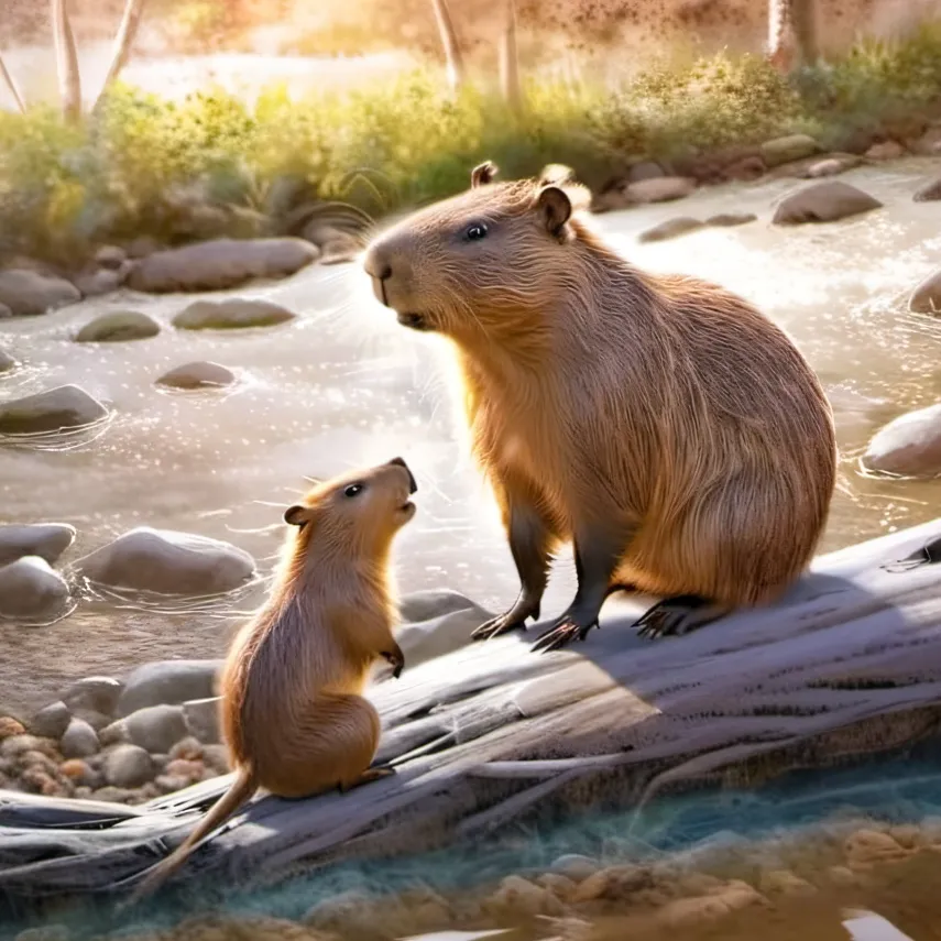 chat with ai character: Capybara