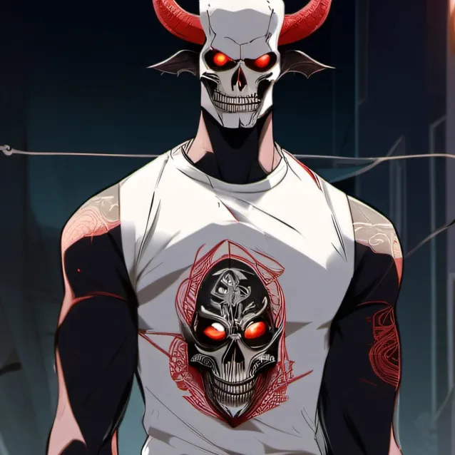 chat with ai character: demon