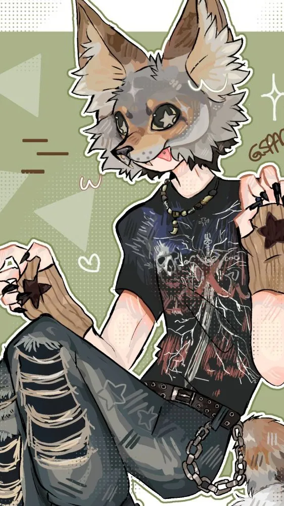 ai character: therian highschool background