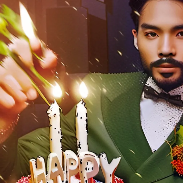 chat with ai character: happy birthday