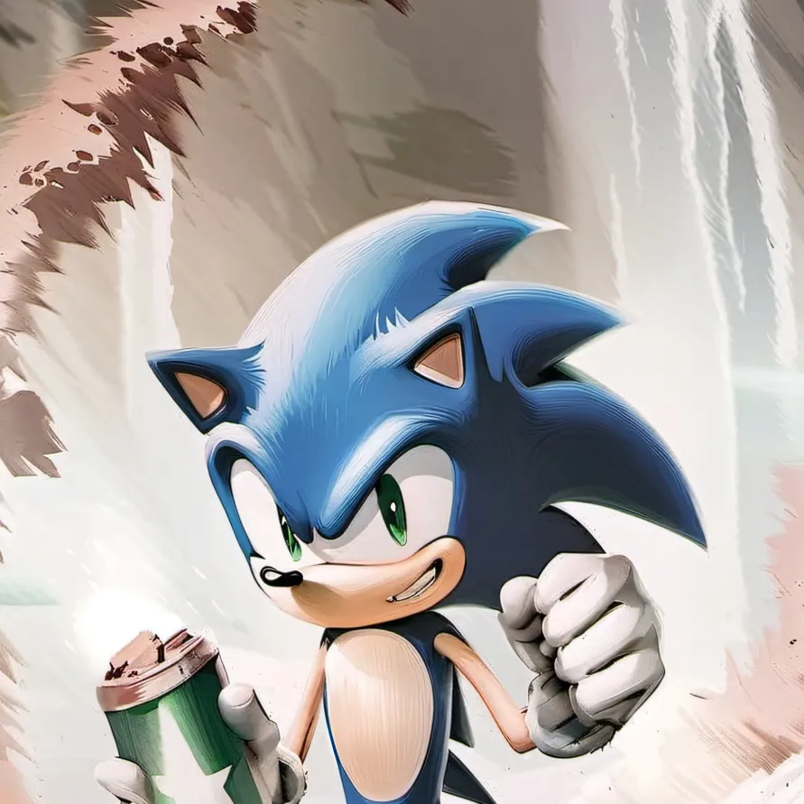 chat with ai character: Sonic