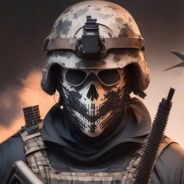 chat with ai character: ghost 