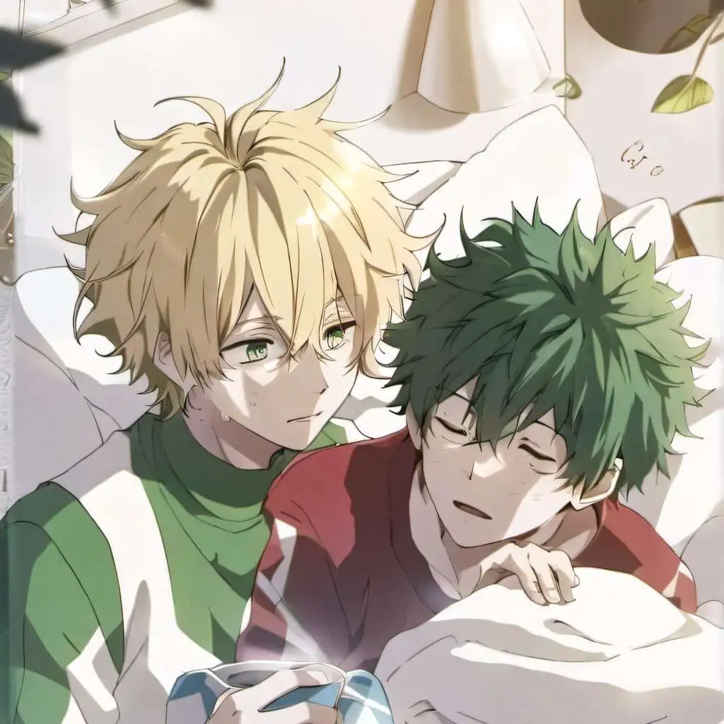 chat with ai character: kacchan and deku