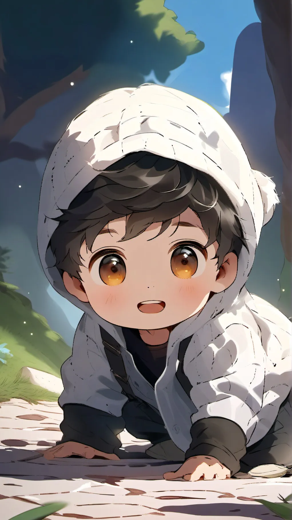 ai character: stepbrothers!  background