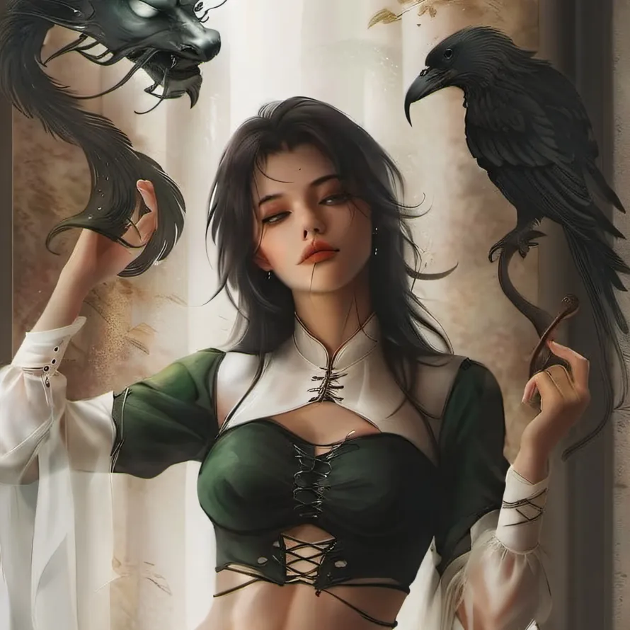 chat with ai character: Raven 