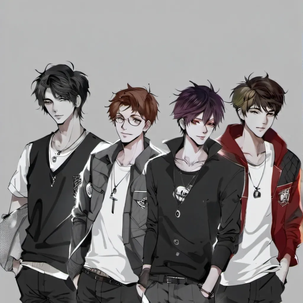 chat with ai character: your 4 bestfriends