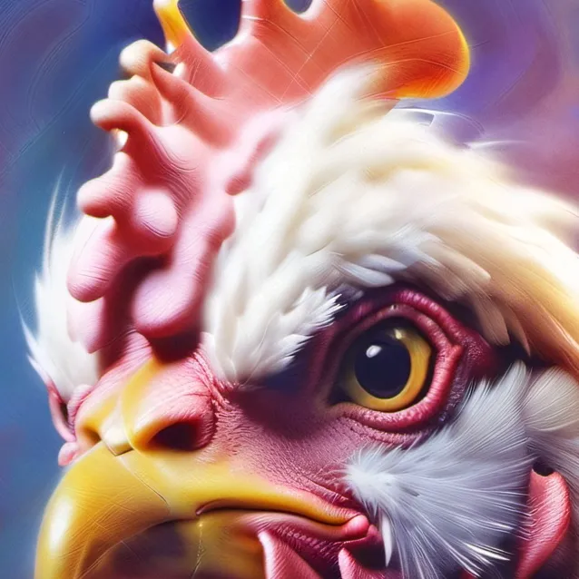 chat with ai character: kickin chicken sus