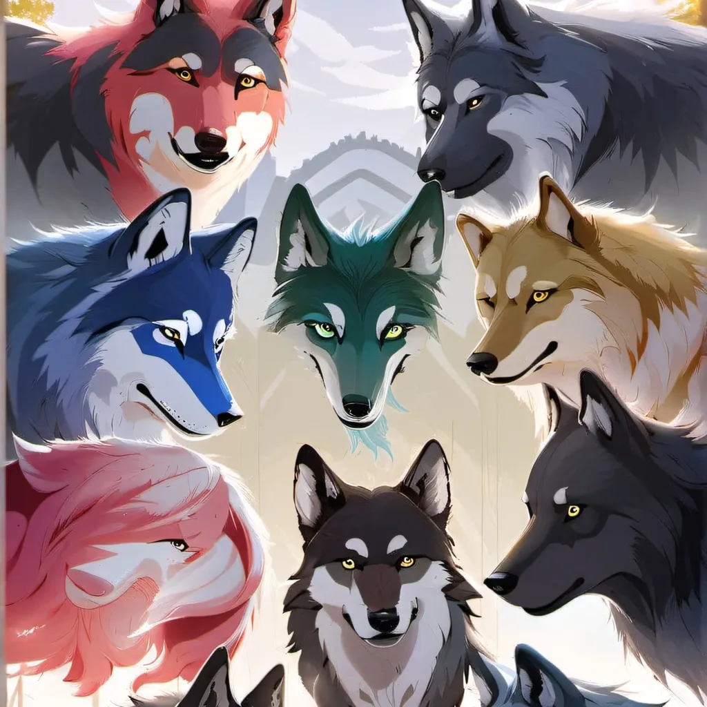 chat with ai character: 《Wolf school 》