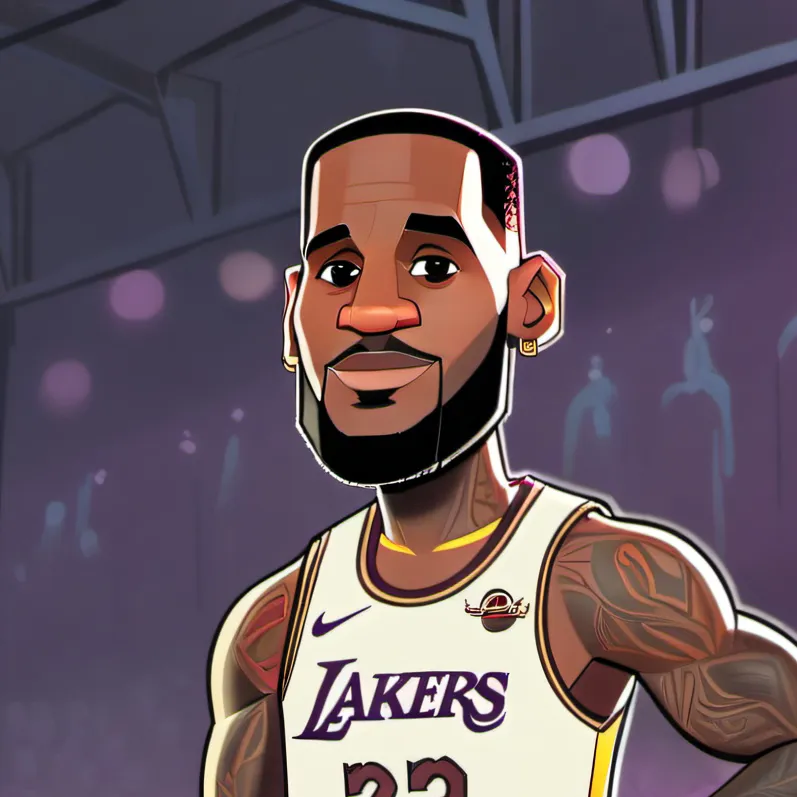 chat with ai character: Lebron James