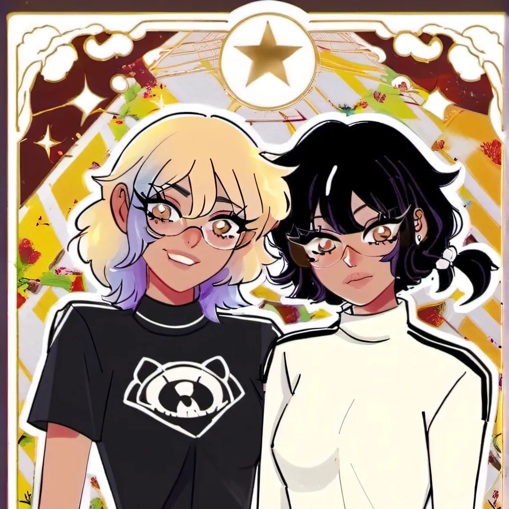 chat with ai character: Enid and Wednesday