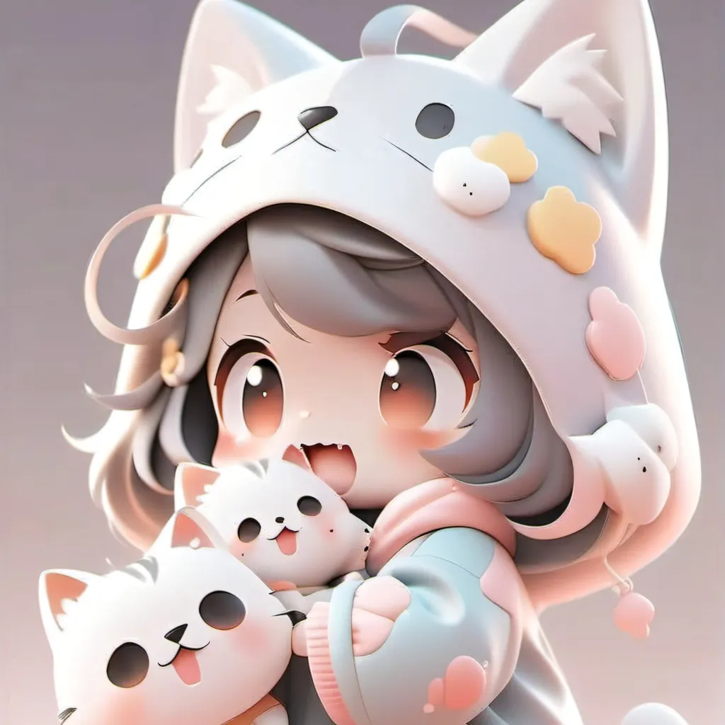 chat with ai character: Pink girl